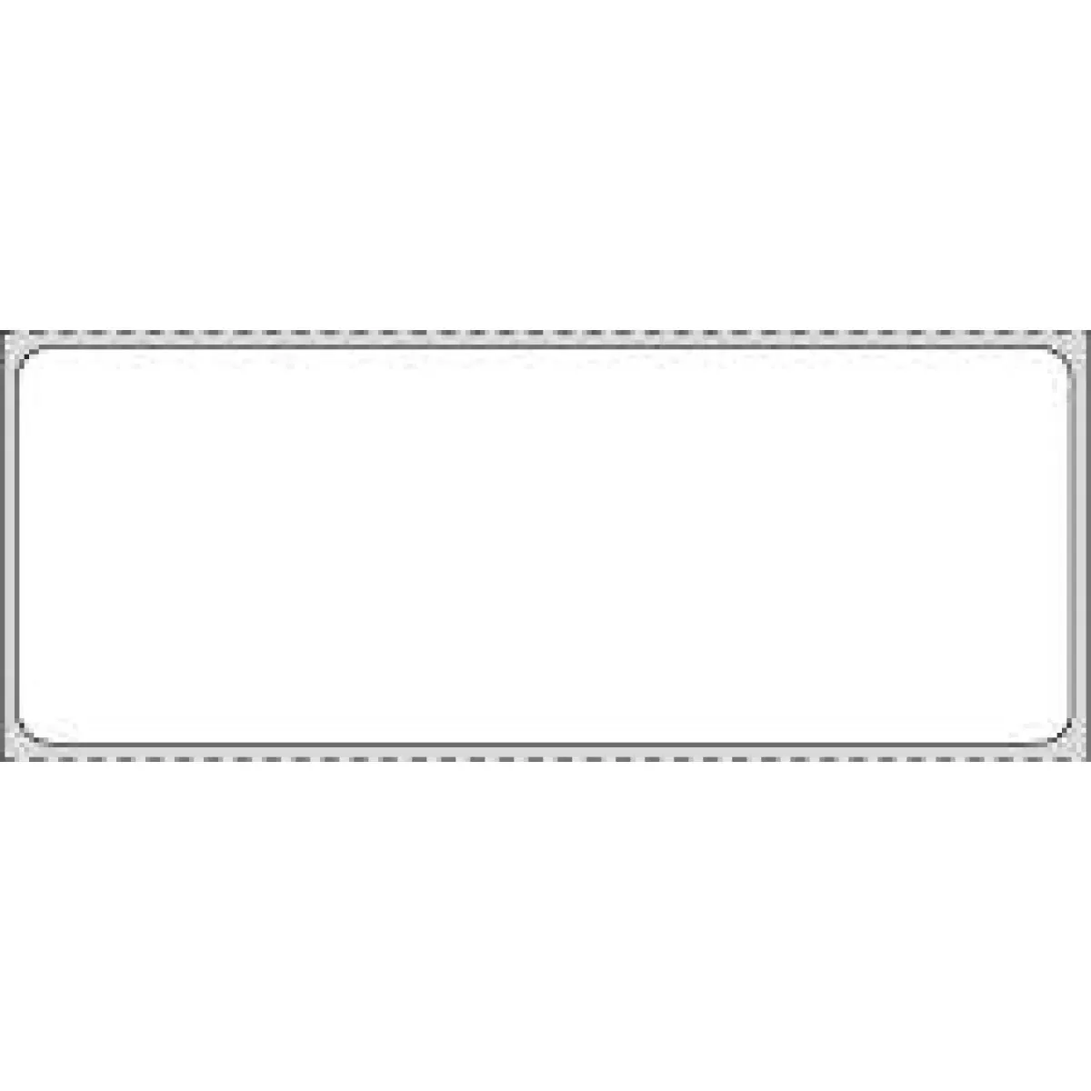 Label Thermal Transfer Paper Permanent 1" Core 4" X 1 1/2" White 760 Per Roll, 8 Rolls Per Case