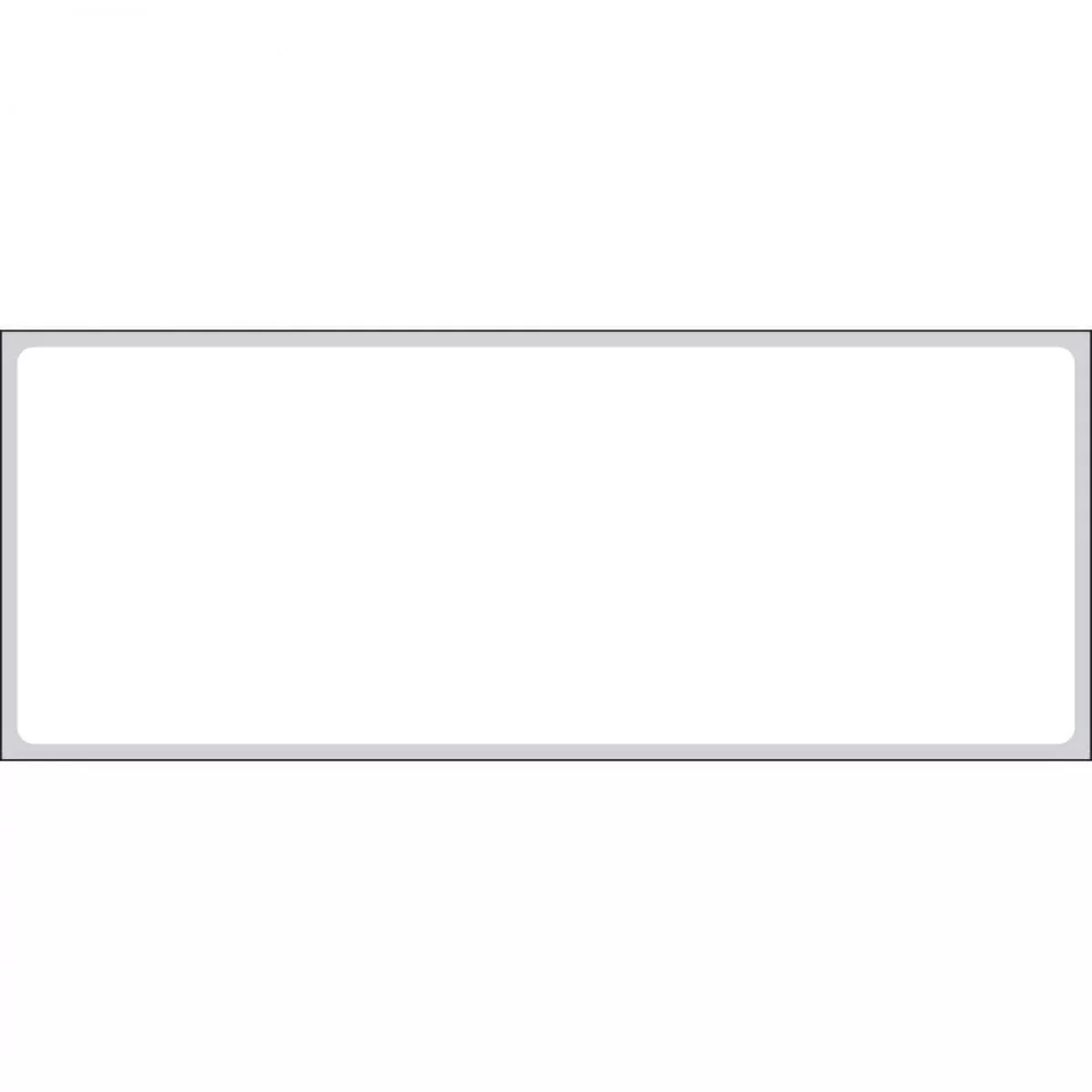 Label Thermal Transfer Synthetic Permanent 3" Core 4" X 1 1/2" White 3600 Per Roll, 2 Rolls Per Box