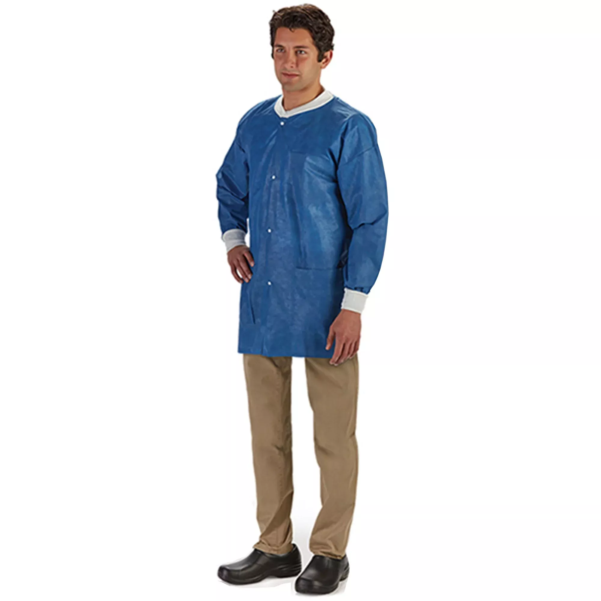 LabMates Lab Jacket, X-Large, Blue