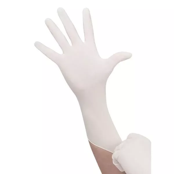 Latex Gloves: Powder-Free, Textured, Non-Sterile 100/Box (Case of 10 boxes)