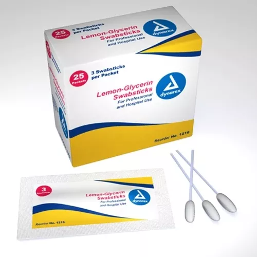 Lemon/Glycerin Swabsticks