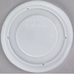 Lid Dinex Translucent Single Use Polystyrene Fits 9 oz. Bowl