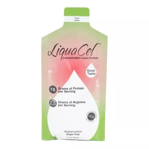 LiquaCel Watermelon Oral Protein Supplement, 1 oz. Individual Packet