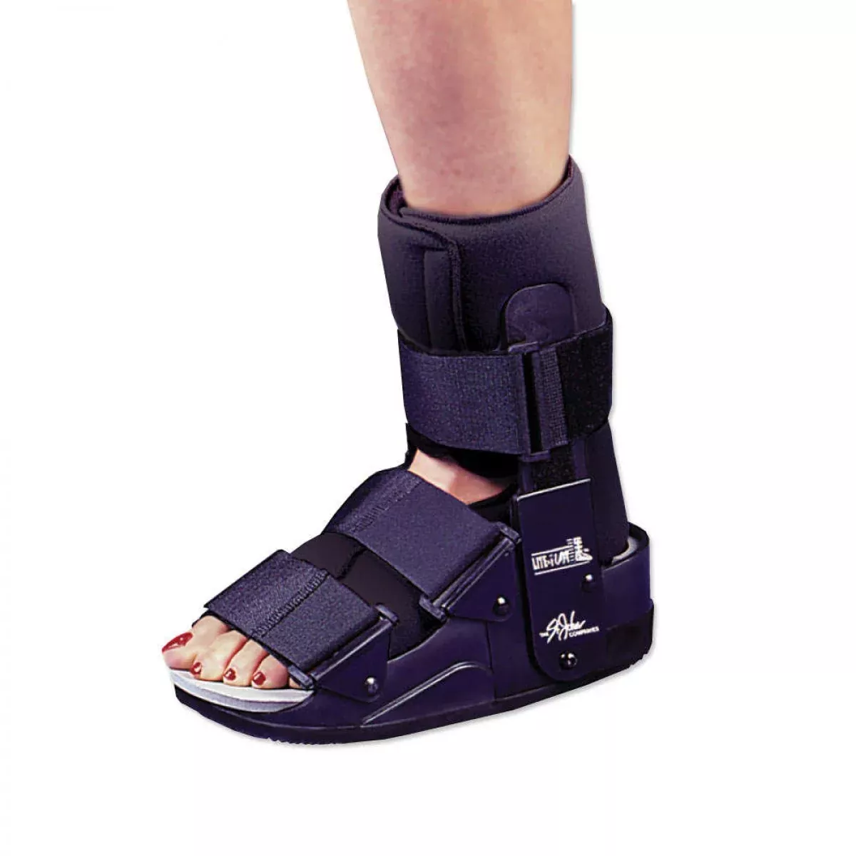 Lite Foot Cast Walker Low Top Black Xlarge - 1 Each