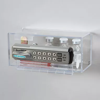 Locking Wall Box w/ Audit Trail Keyless Entry Digital Lock, 7x3x3 H-19940-15080