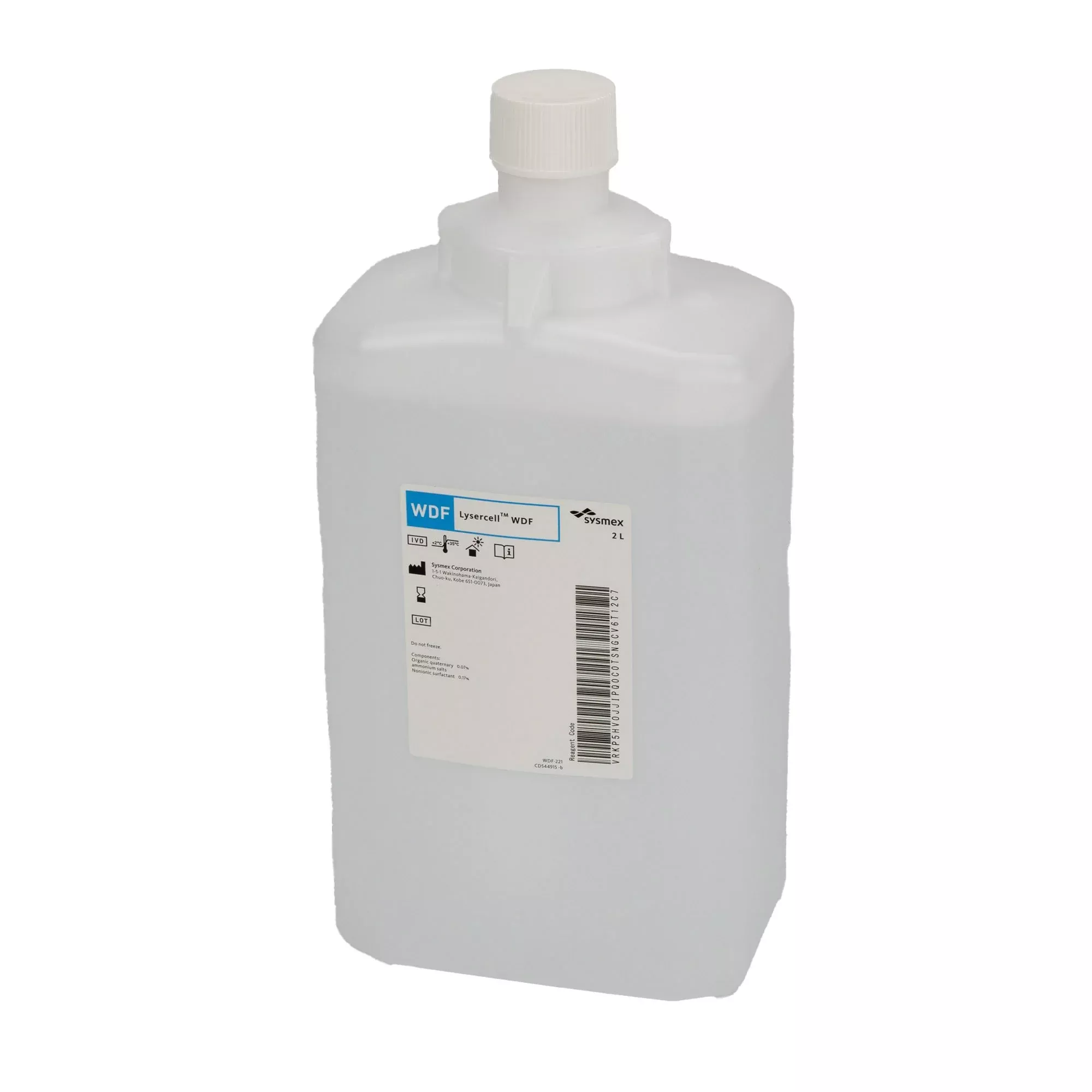Lysercell WDF Hematology Reagent for use with Sysmex Hematology Analyzers, Lyse
