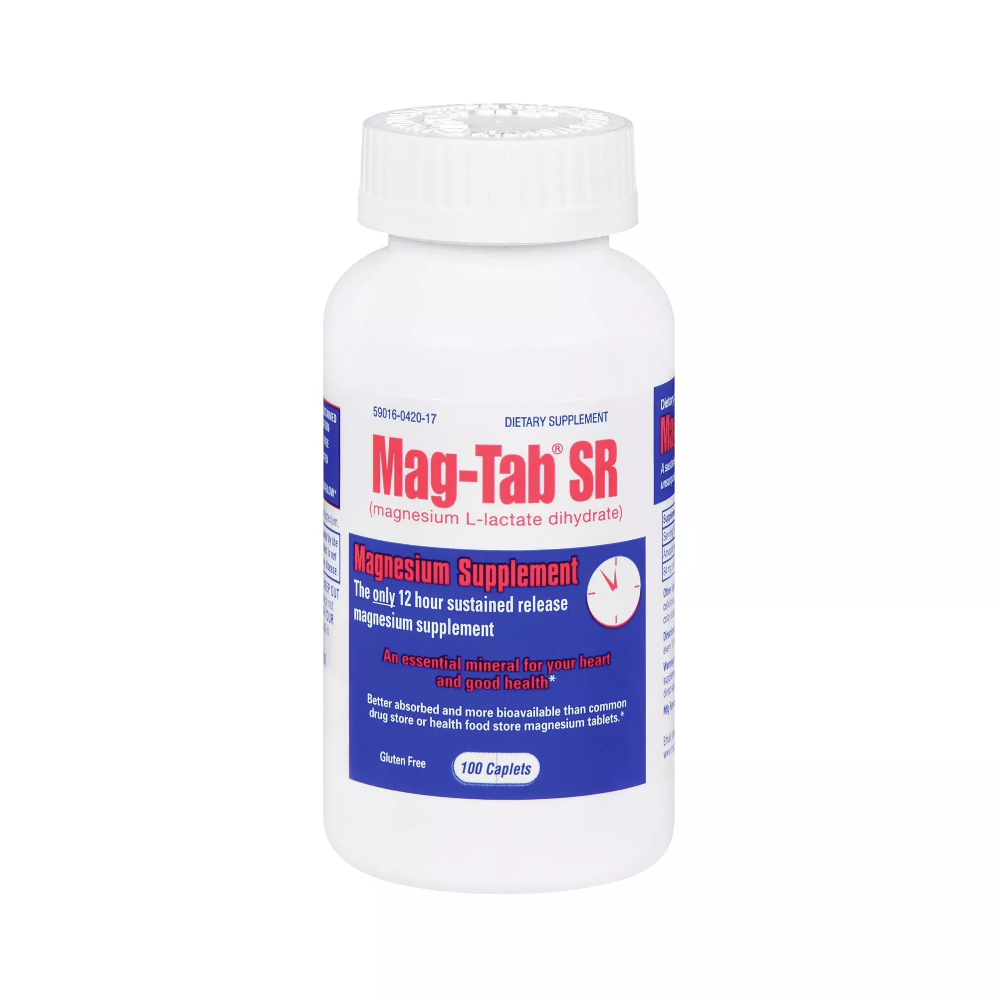 Mag-Tab SR Magnesium Mineral Supplement