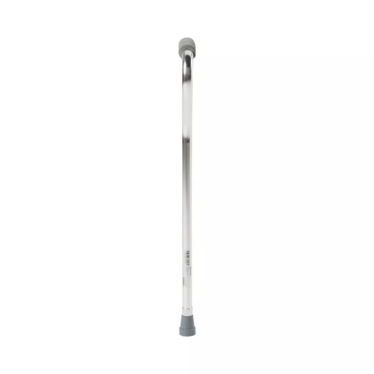 McKesson Aluminum Silver Offset Cane, 30 – 39 Inch Height