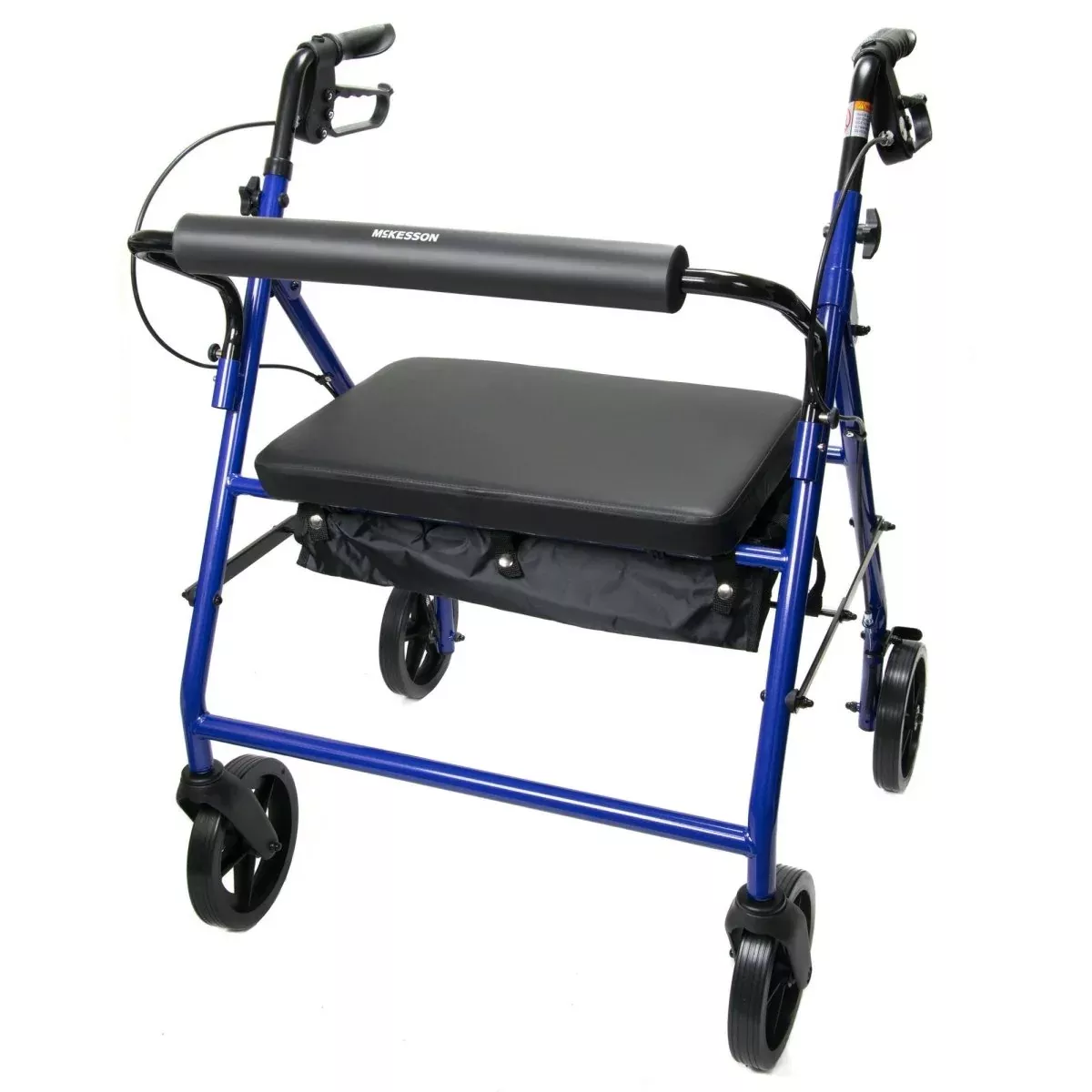 McKesson Bariatric Folding 4-Wheel Rollator