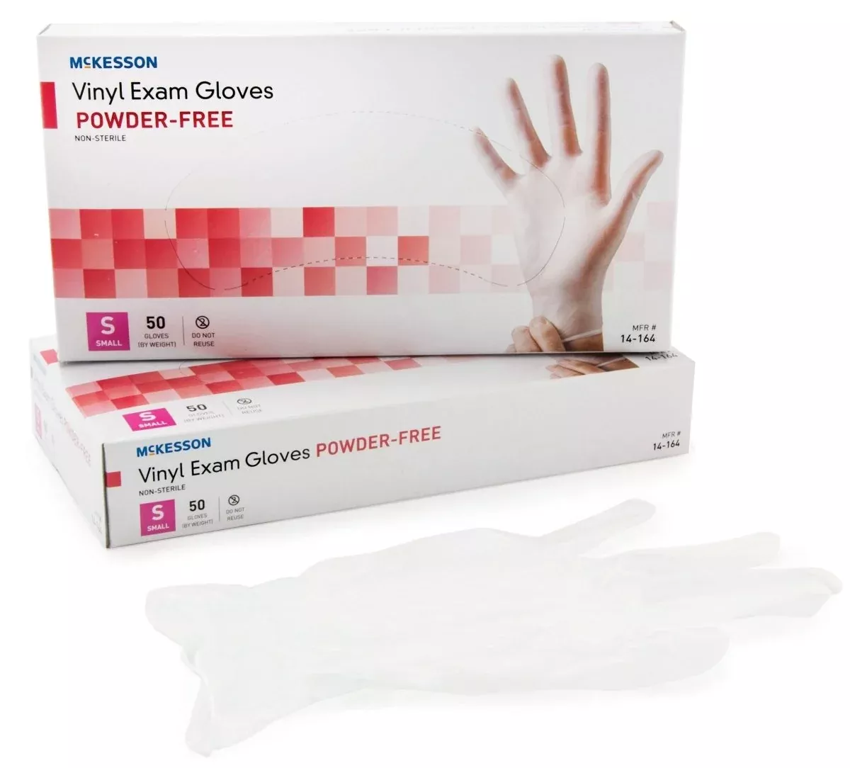 McKesson Confiderm Vinyl Exam Gloves