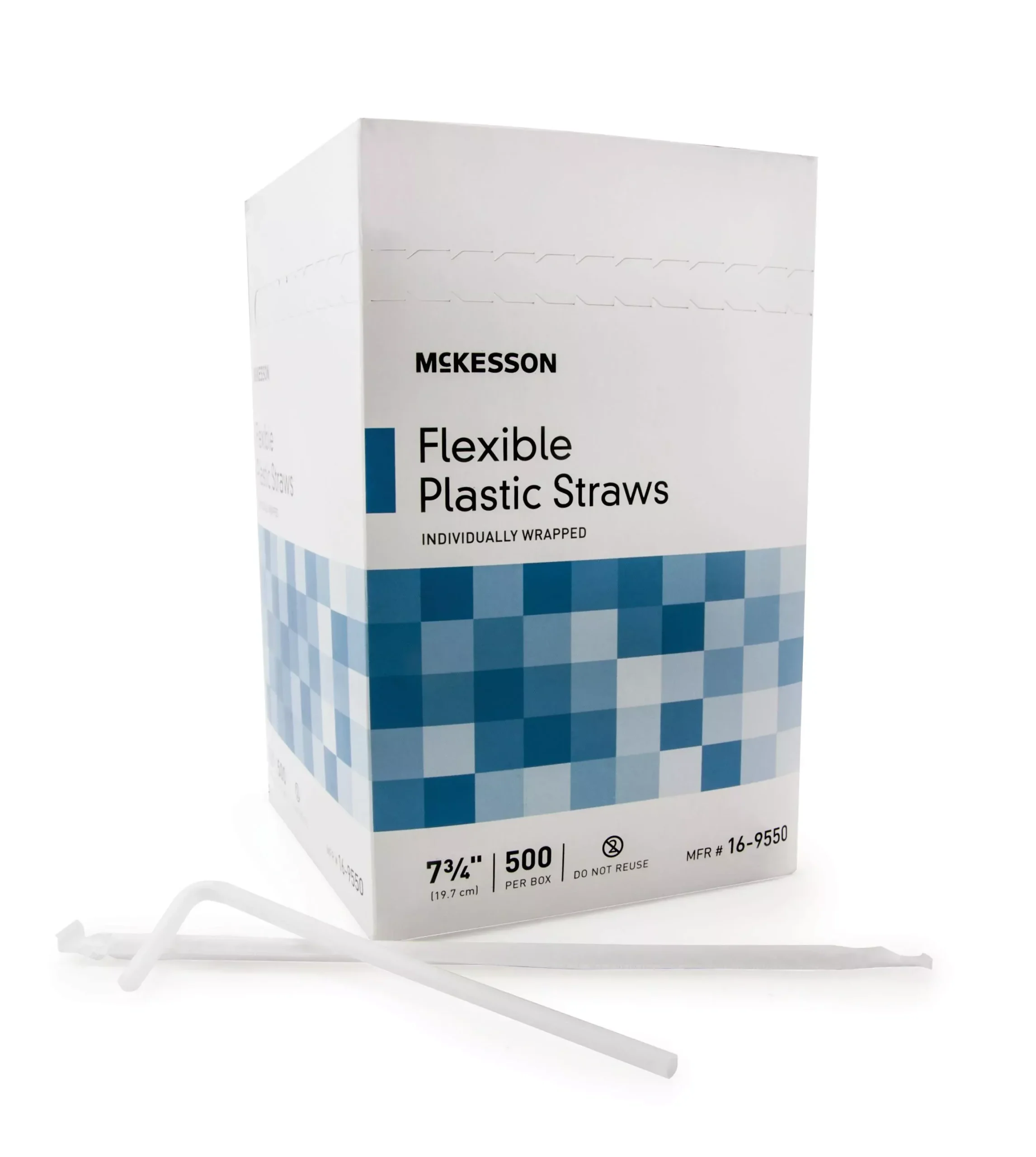McKesson Flexible Drinking Straw, 10000/CS