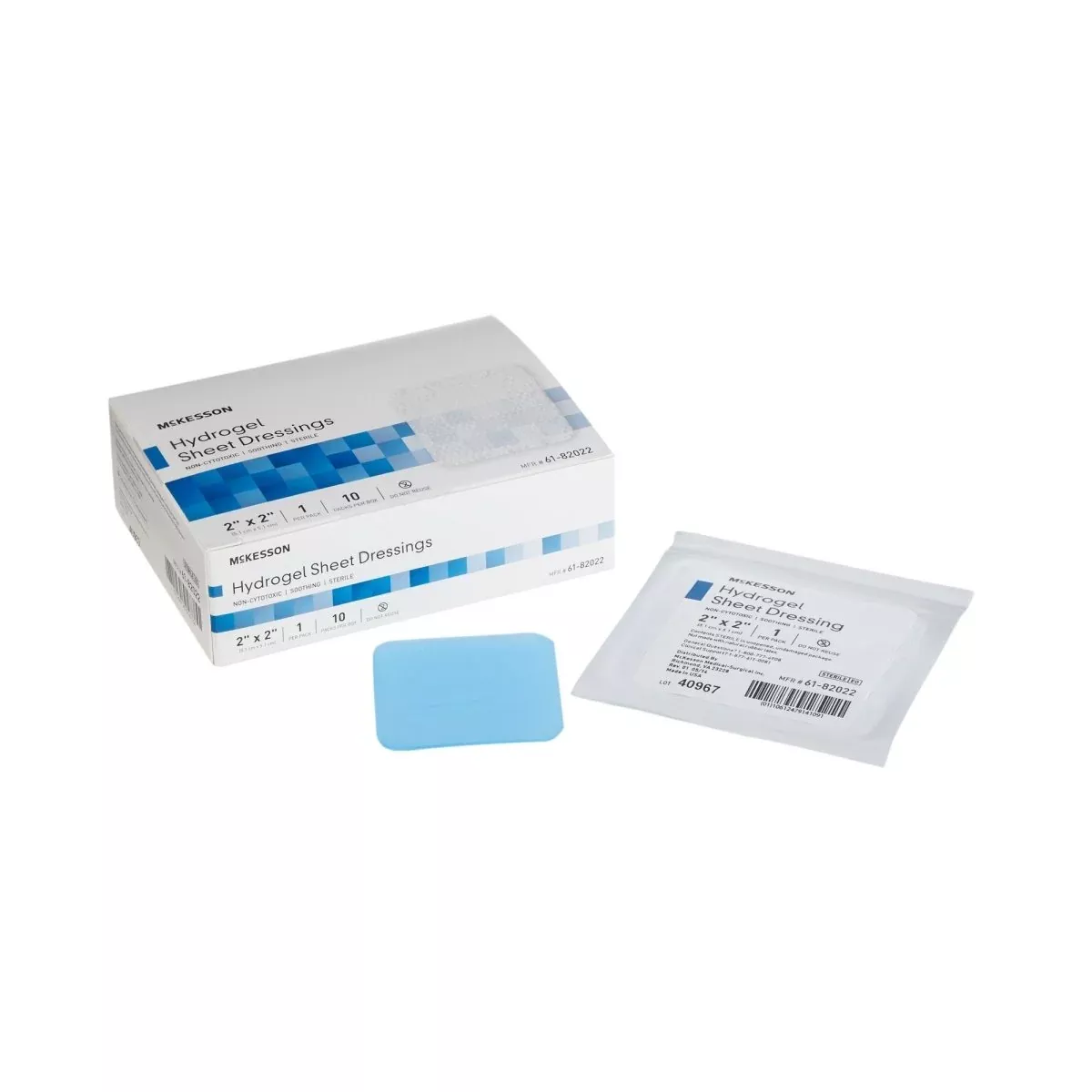 McKesson Hydrogel Dressing, 2 x 2 Inch