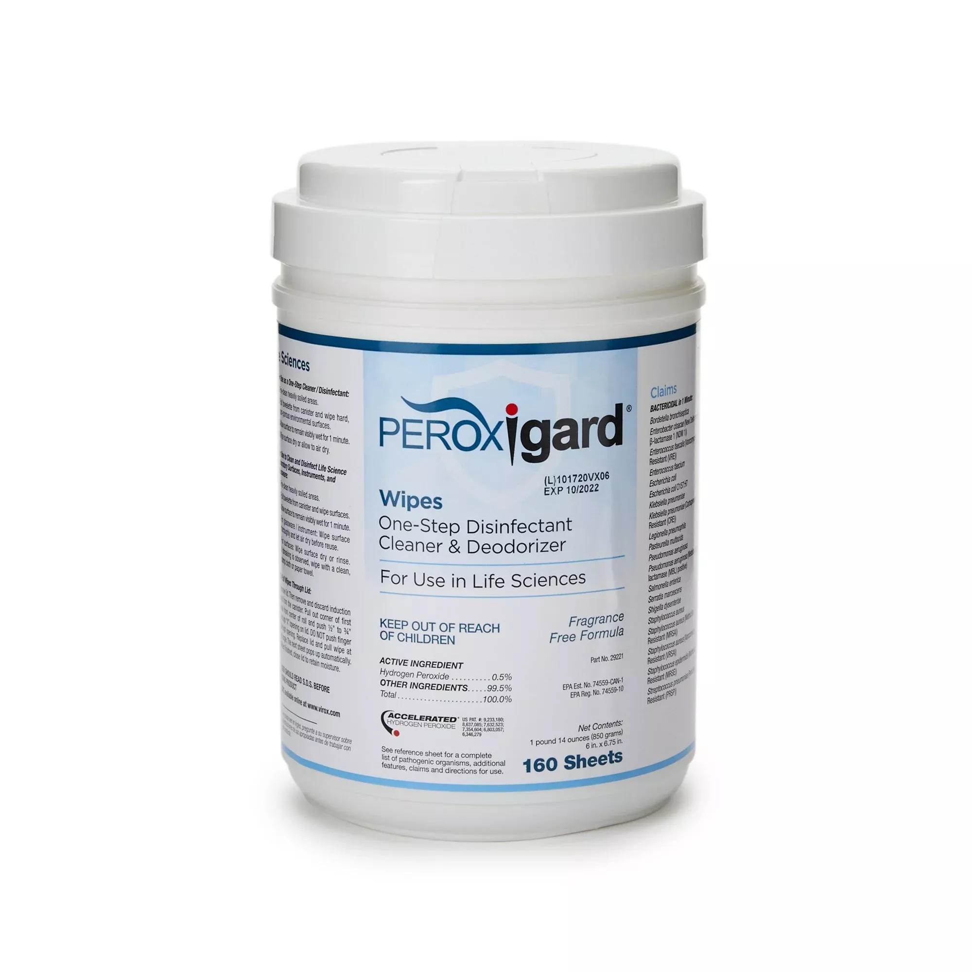 McKesson Hydrogen Peroxide Surface Disinfectant Wipes