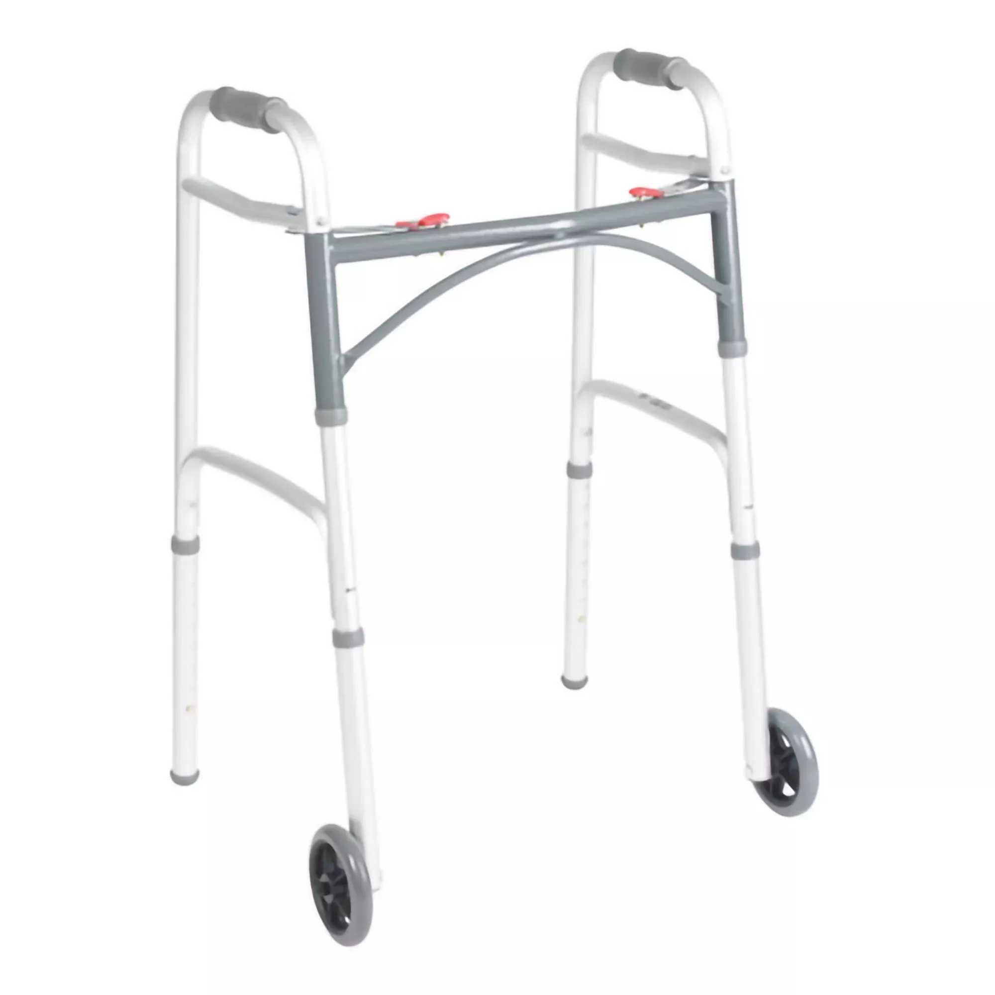 McKesson Junior Aluminum Folding Walker, 25 – 32 Inch Height