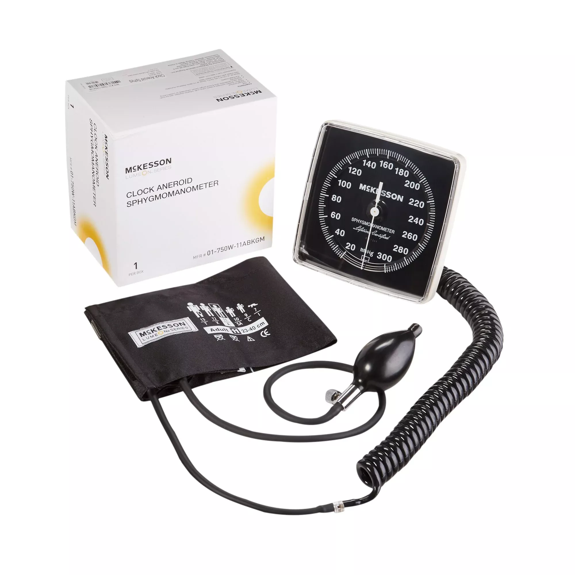 McKesson LUMEON Wall Mount Aneroid Sphygmomanometer