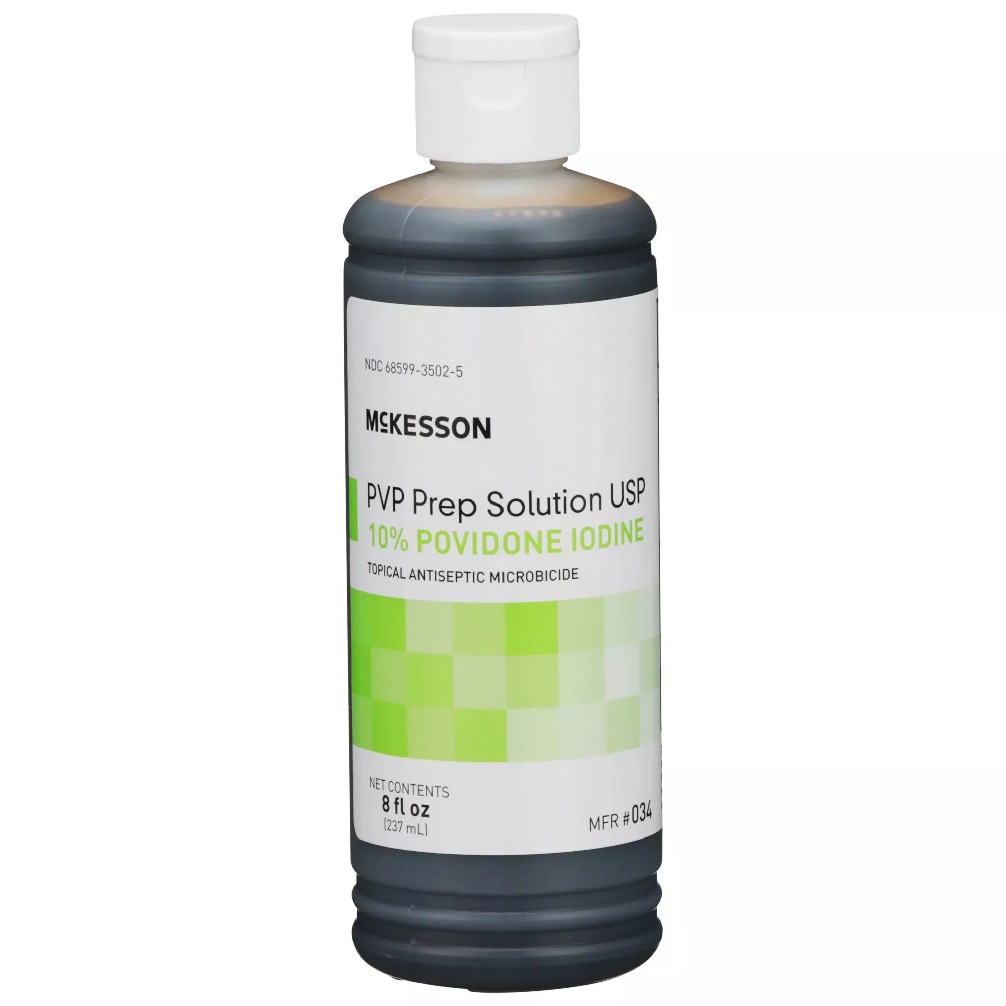 McKesson Microbicide Antiseptic PVP Scrub Solution, 8-ounce bottle