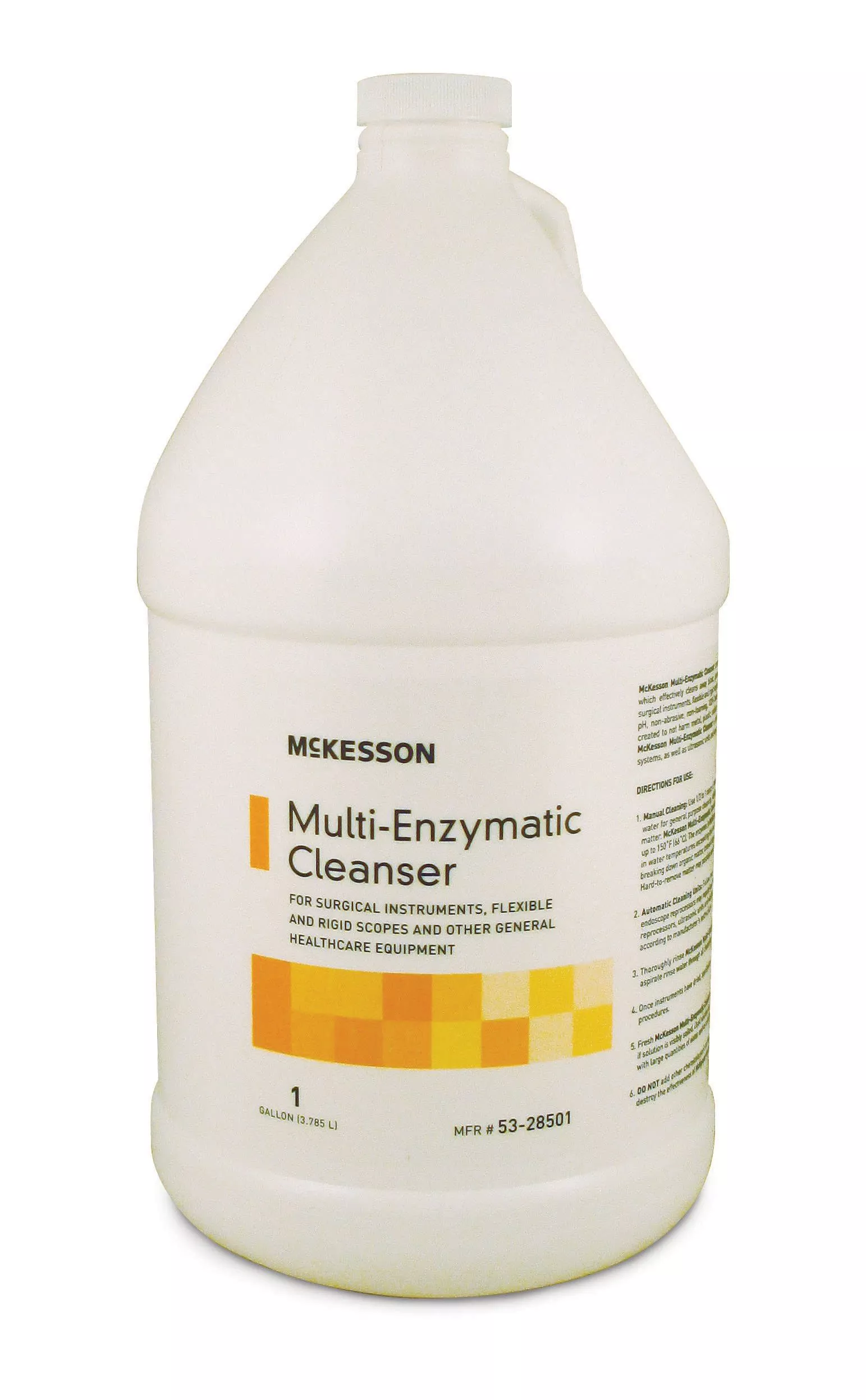 McKesson Multi-Enzymatic Instrument Detergent, 4/CS