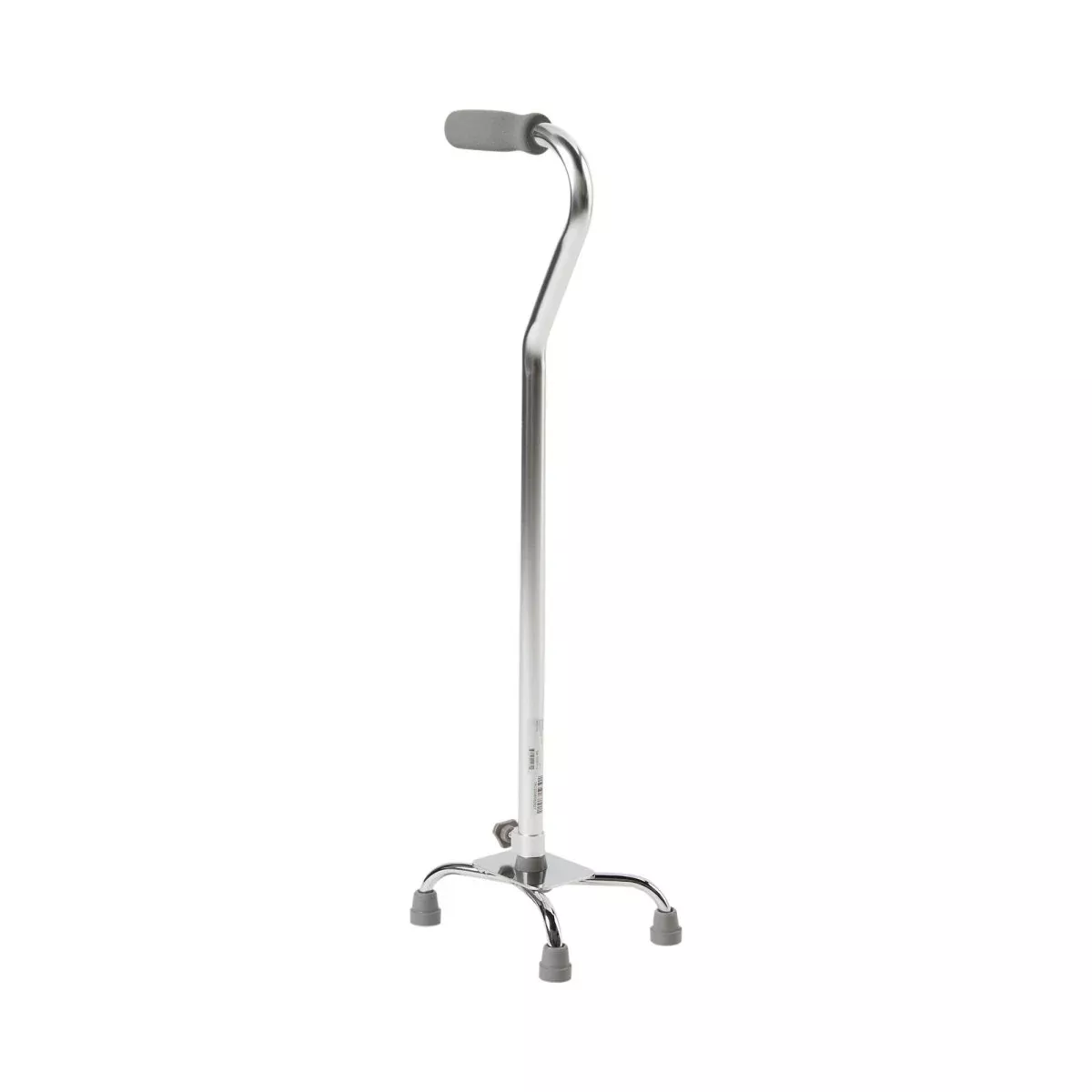 McKesson Offset Quad Cane, Chrome