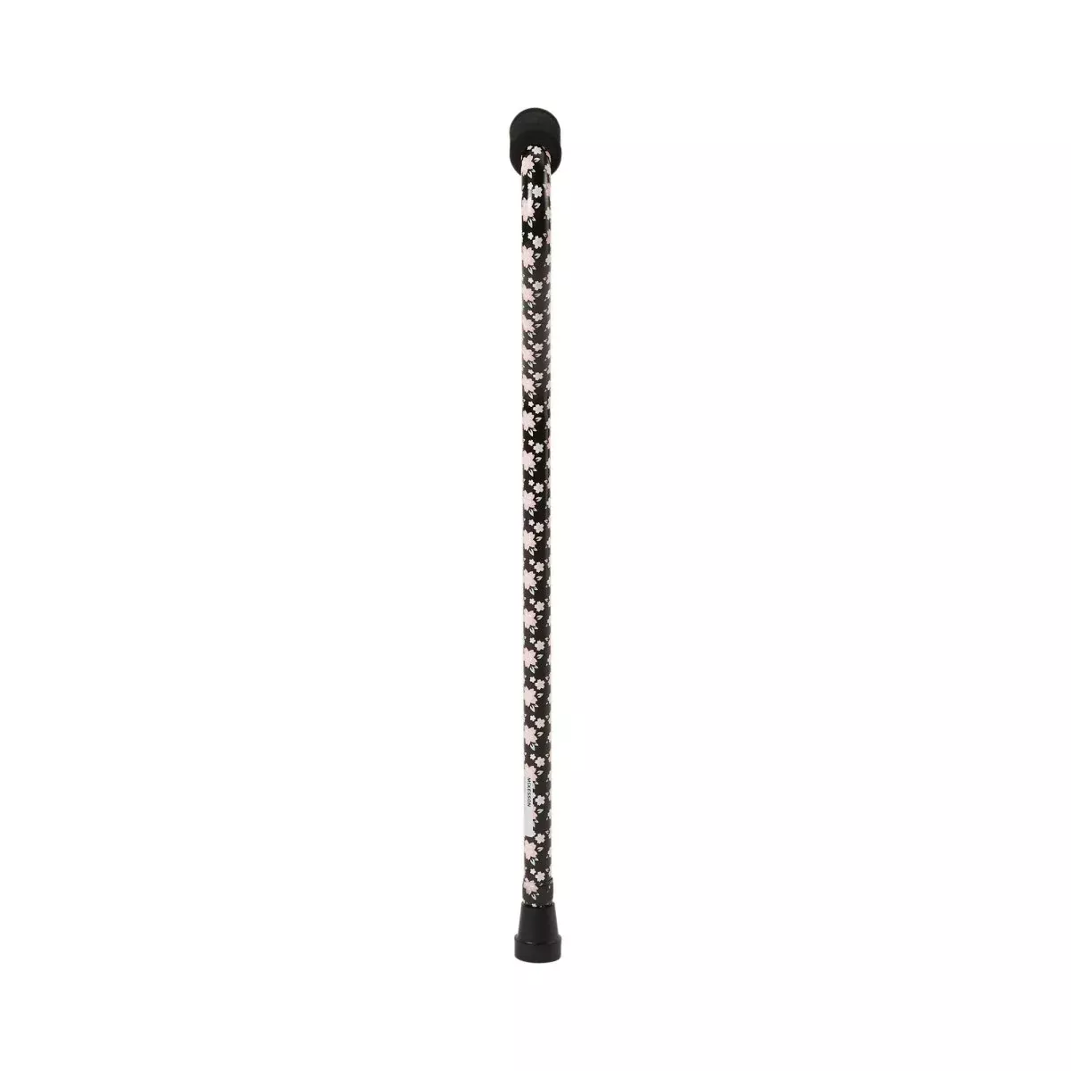 McKesson Pink Floral Offset Cane, Aluminum, 30 – 39 Inch Height