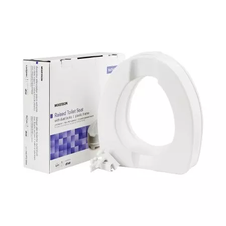 McKesson Raised Toilet Seat, 14 X 16 Inch