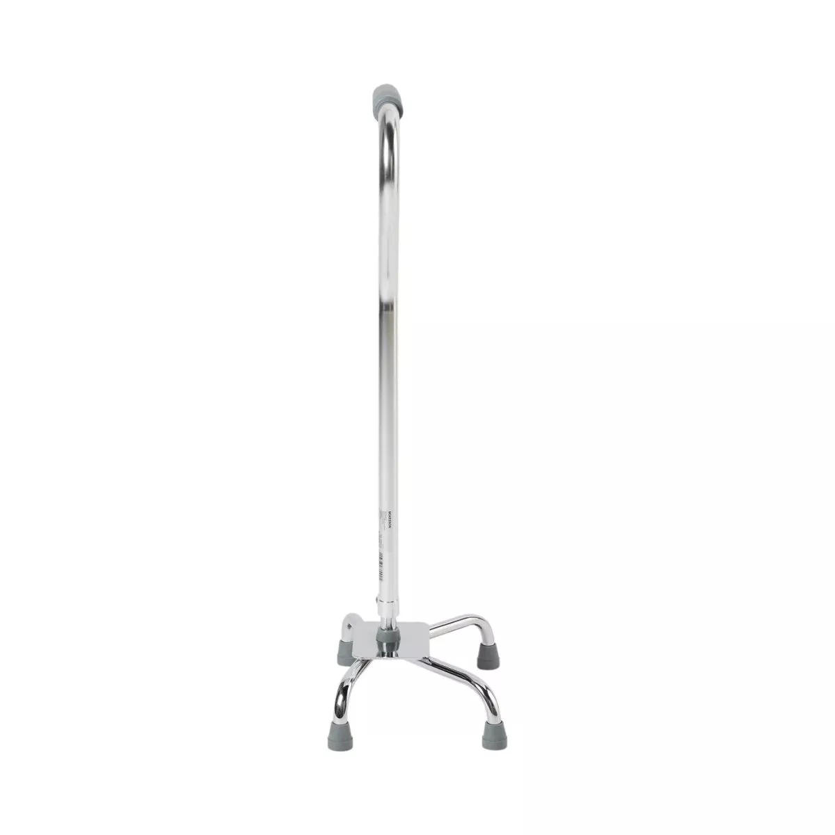 McKesson Steel Chrome Offset Quad Cane, 29 – 37½ Inch