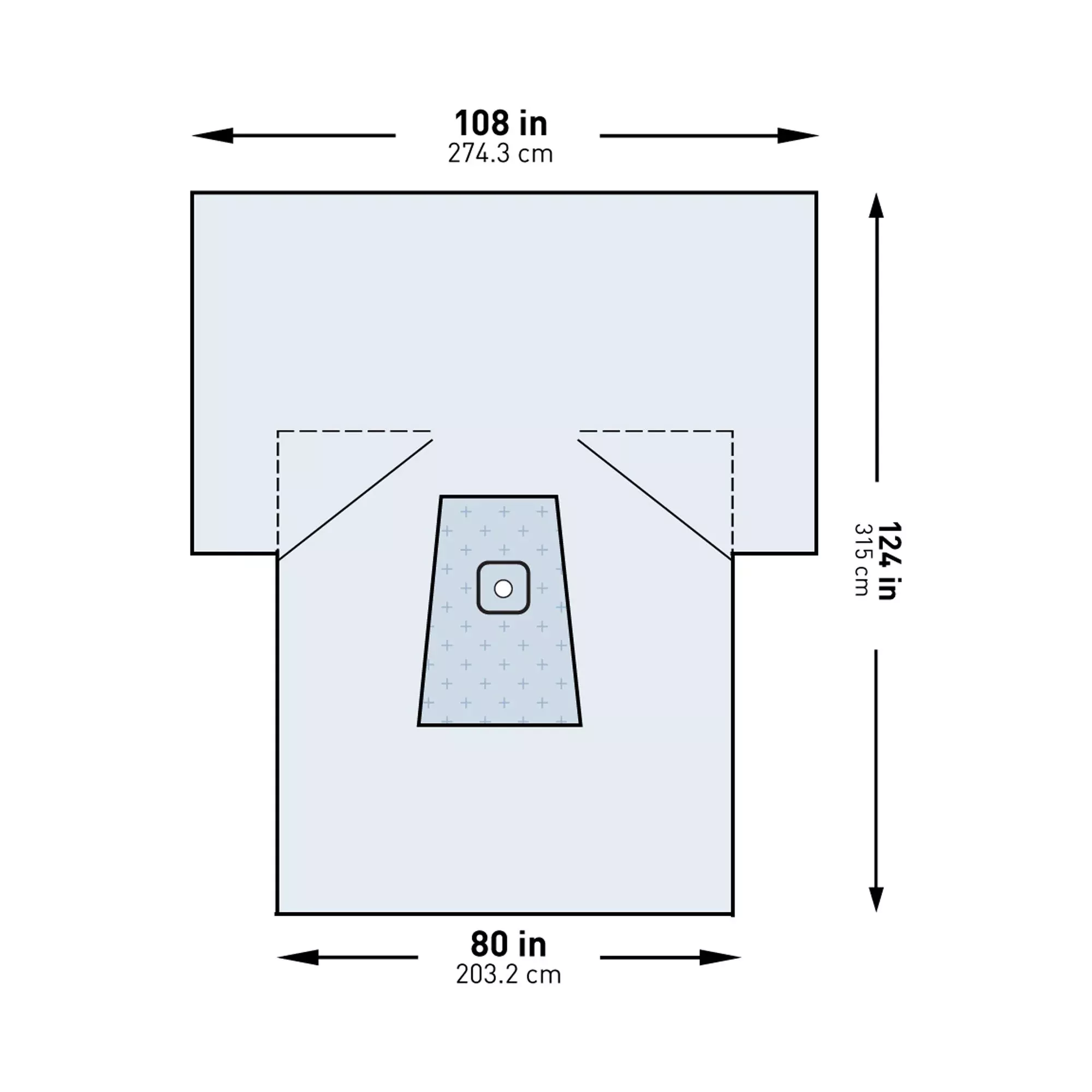 McKesson Sterile Lower Extremity Drape, 108 x 80 x 124 Inch