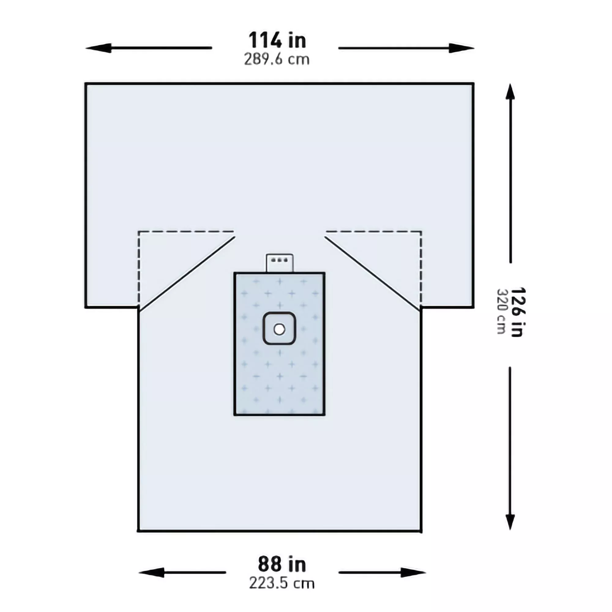 McKesson Sterile Lower Extremity Drape, 114 x 88 x 126 Inch