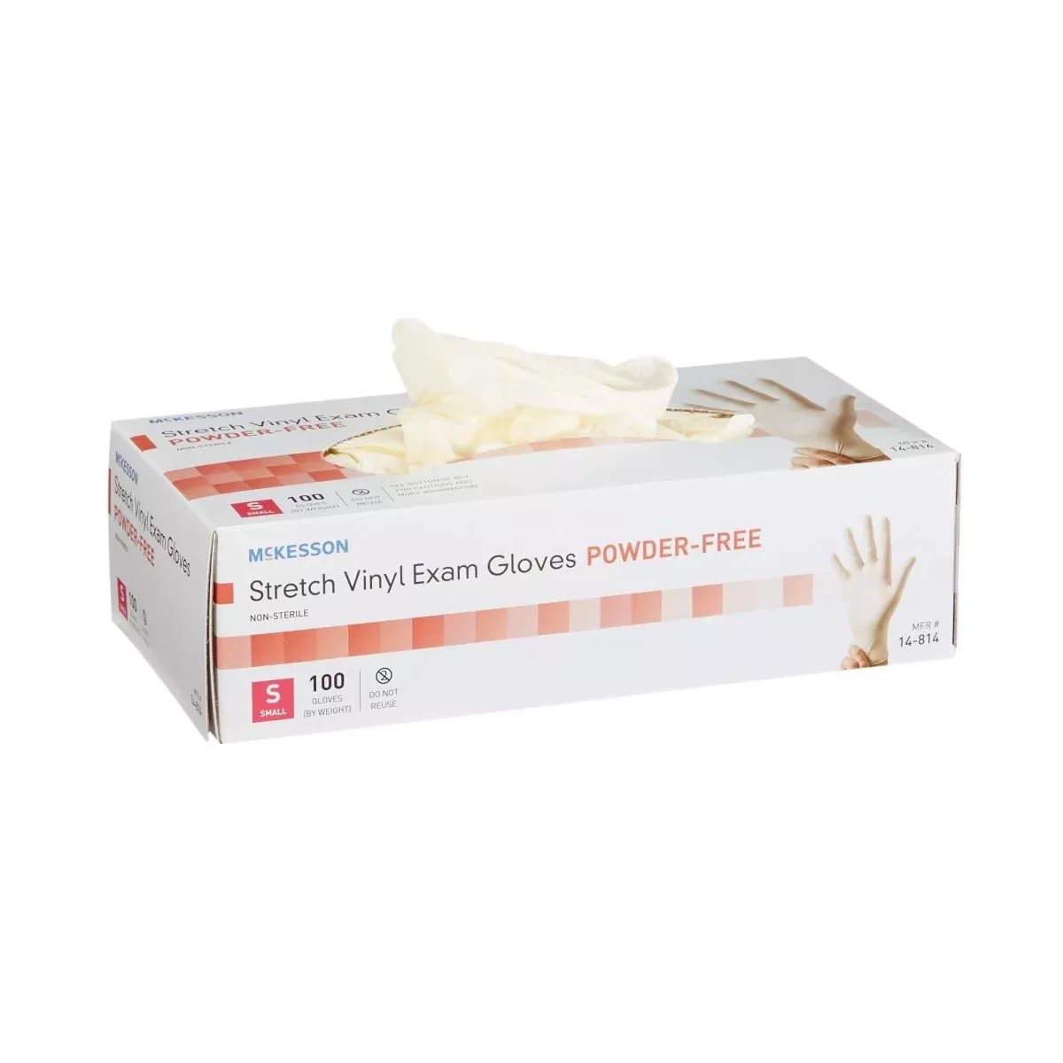McKesson Stretch Vinyl Exam Glove, Ivory