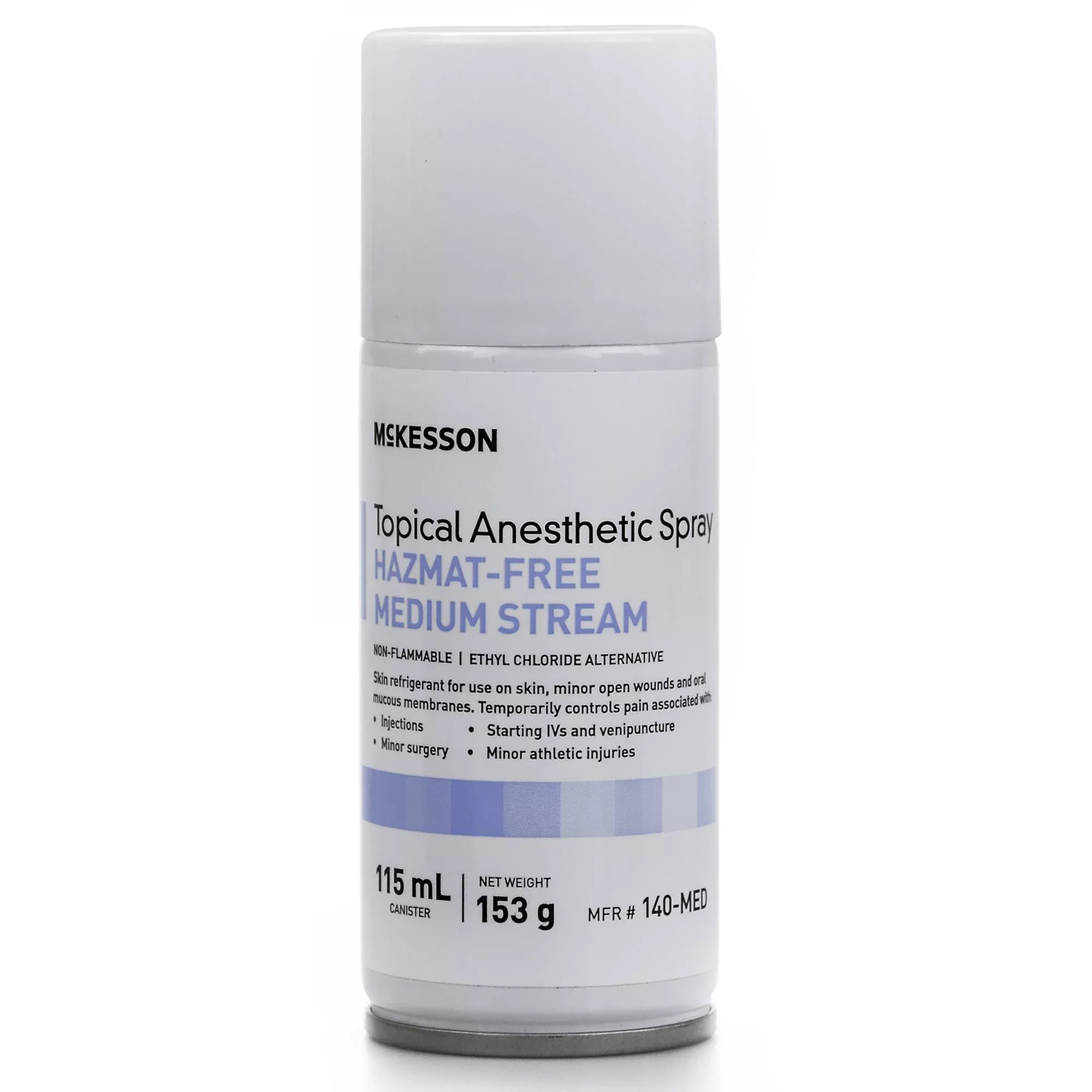 McKesson Topical Anesthetic Spray, Medium Stream, 115-mL Spray Can