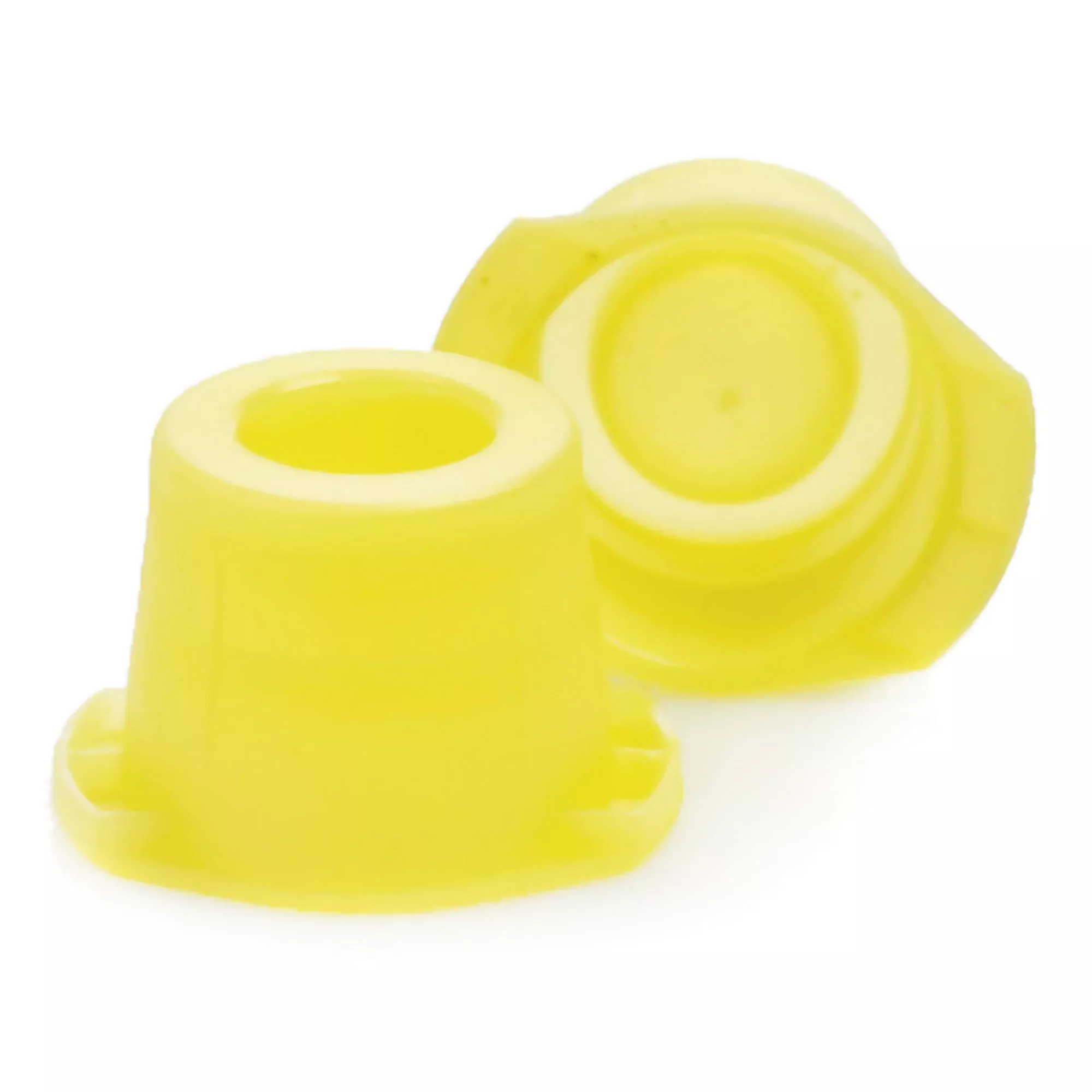 McKesson Tube Closure Snap Cap Yellow Polyethylene 1000 per Bag