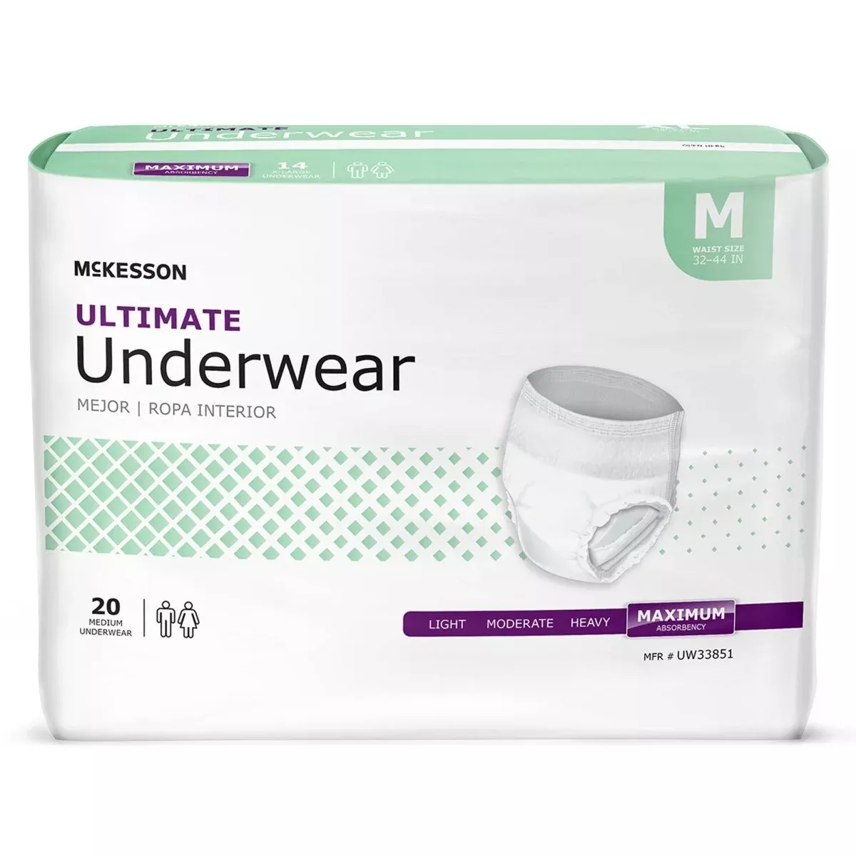 McKesson Ultimate Maximum Absorbent Underwear