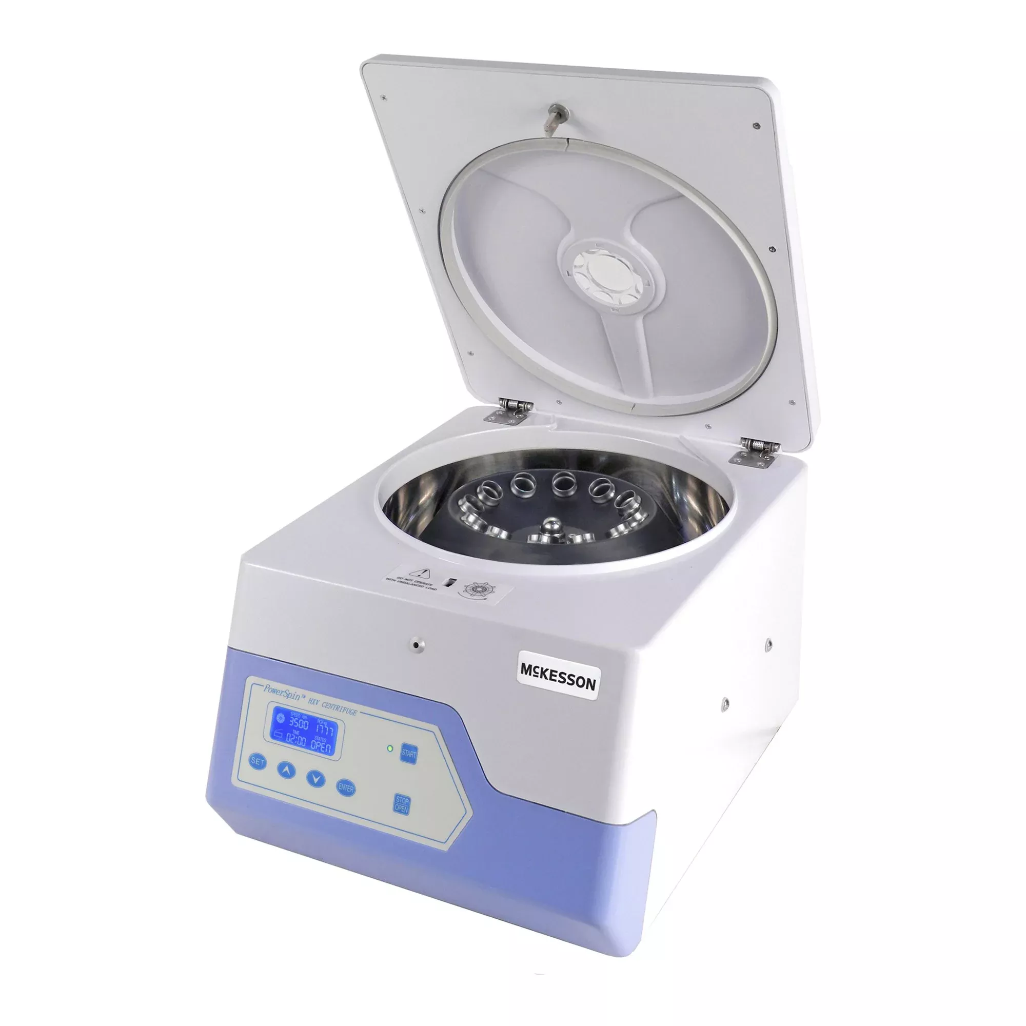 McKesson Variable Speed Centrifuge, 12 Place Horizontal Rotor, 500 – 3,500 RPM