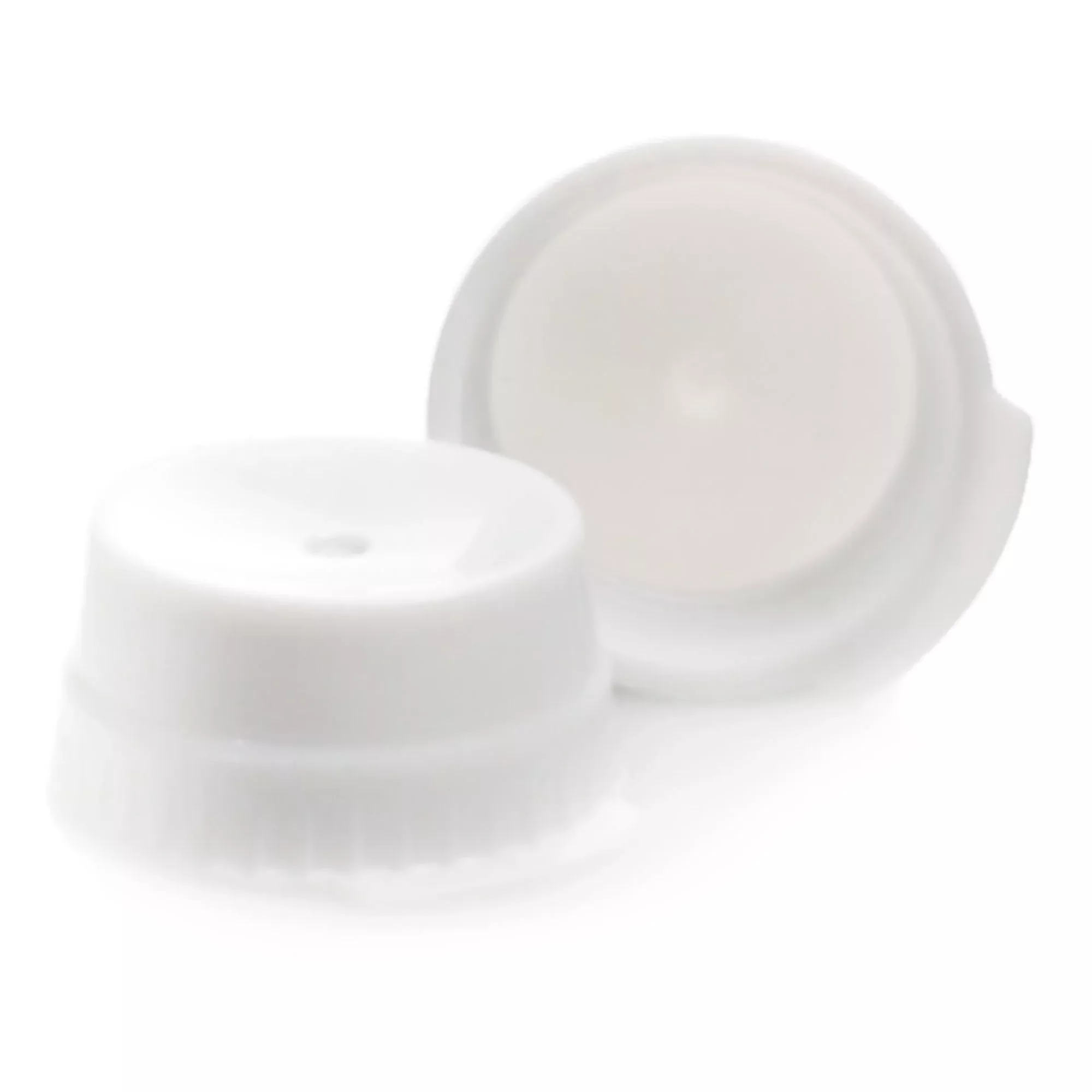 McKesson White Tube Closure, 16 mm