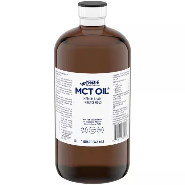 MCT Oil Unflavored Oral Supplement, 32 oz. Bottle