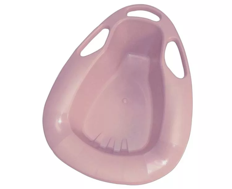 Medegen Stackable Bedpan Commode, Mauve