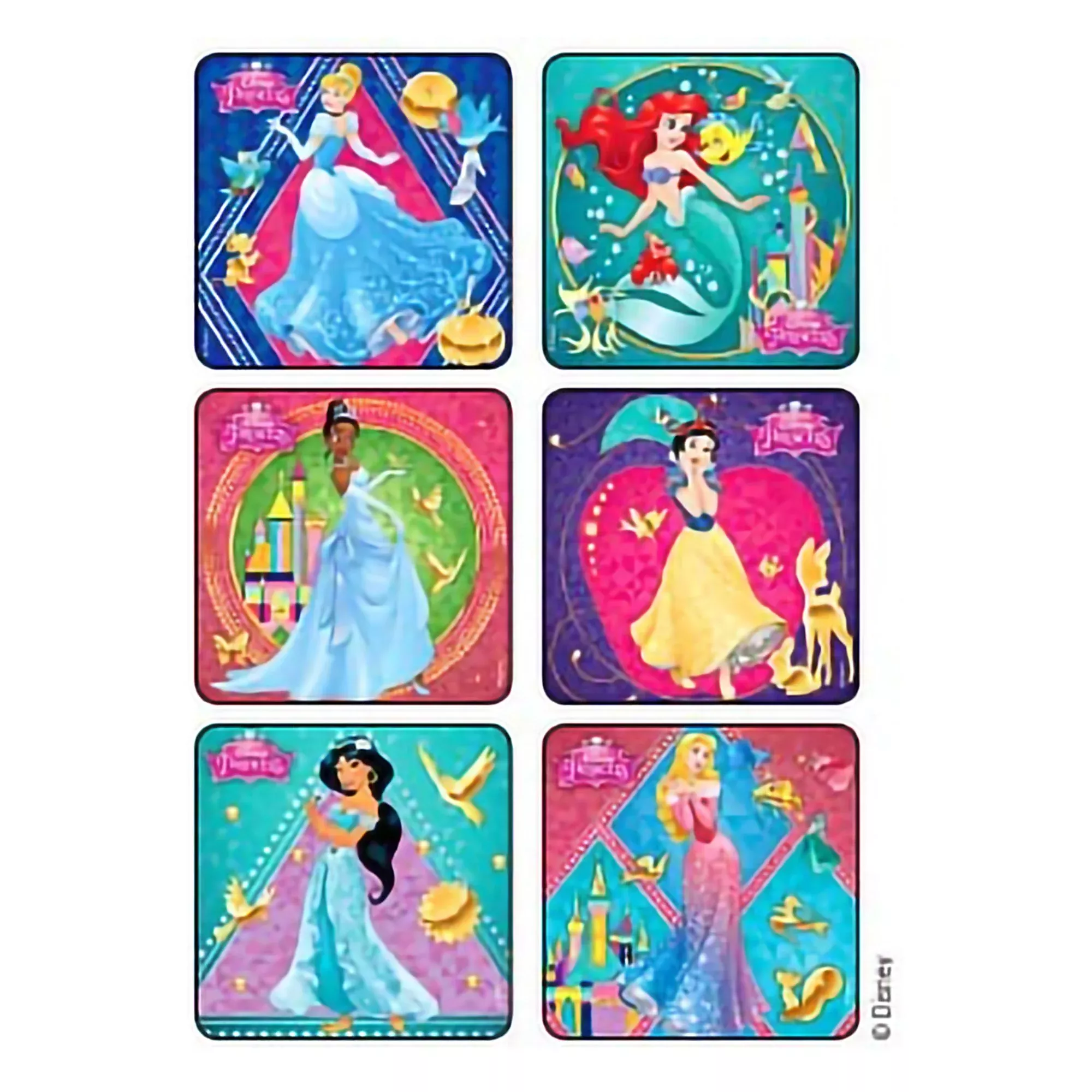 Medibadge KLS™ Disney Princesses Glitter Stickers