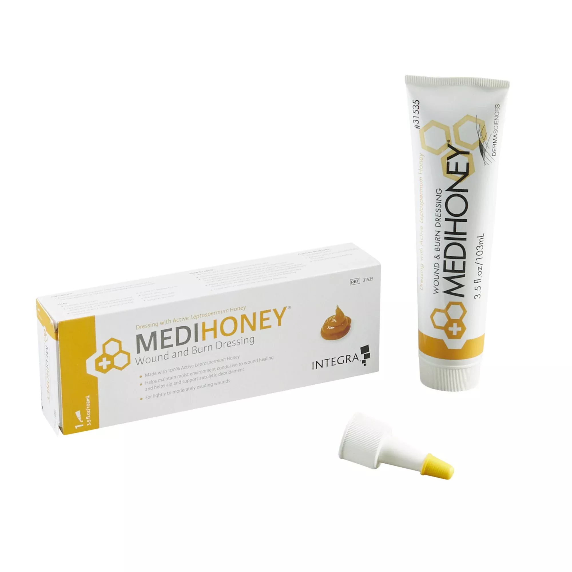 MEDIHONEY Wound Dressing Paste, 3.5 oz - 31535
