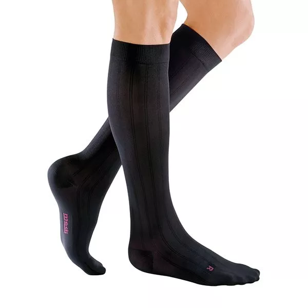 Mediven For Men Classic Knee High 15-20 mmHg Compression Stockings, Closed Toe