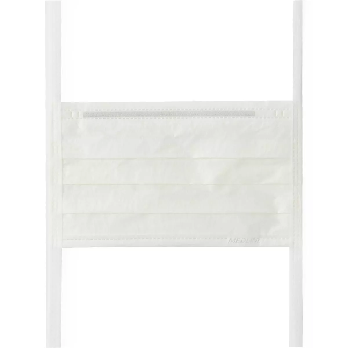 Medline ASTM Level 1 Surgical Mask with Hypoallergenic Filter and Ties, White