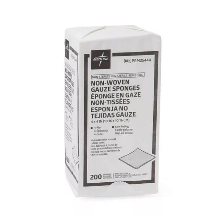 Medline Nonsterile Nonwoven Gauze Sponges