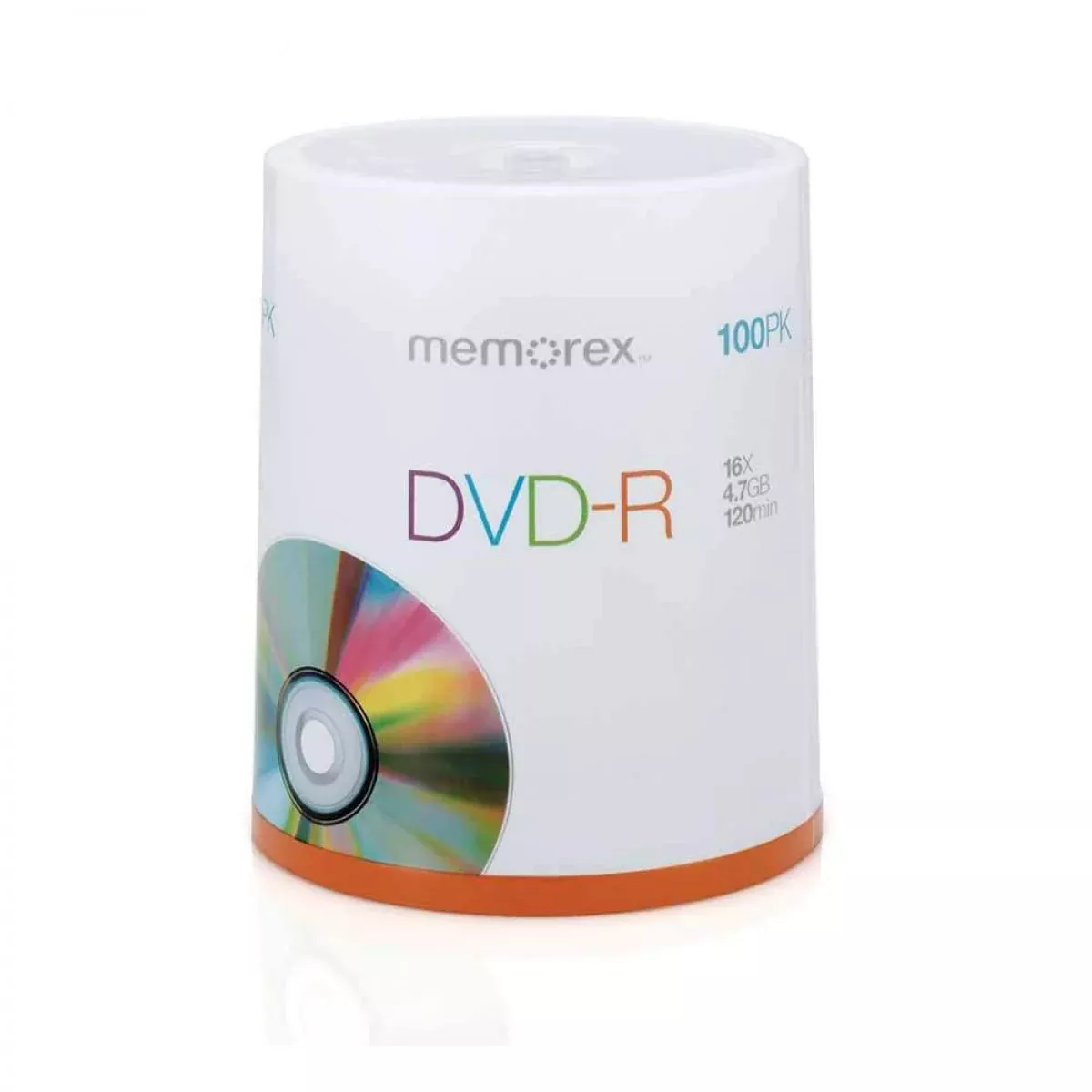 MemorexDvd 120Min 16X General Use Silver 4.7Gb 100 Per Pack