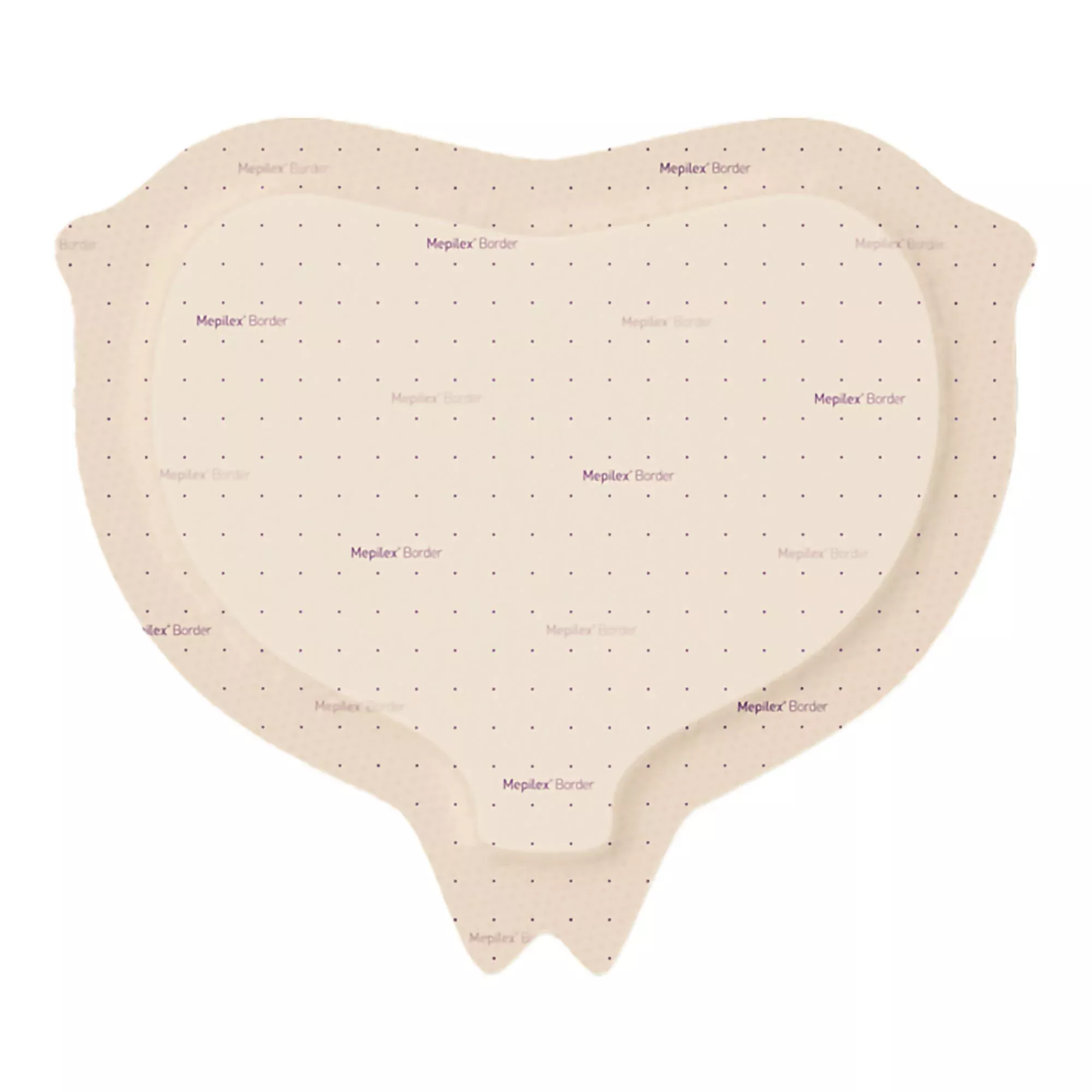 Mepilex Border Sacrum Foam Dressing, 22 x 25 Centimeter