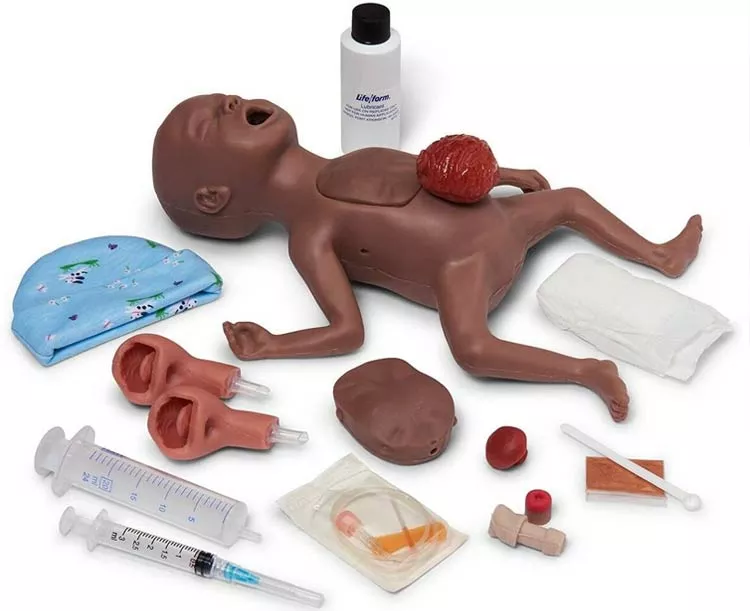 Micro-Preemie Life/form Baby Simulator Trainer - Dark
