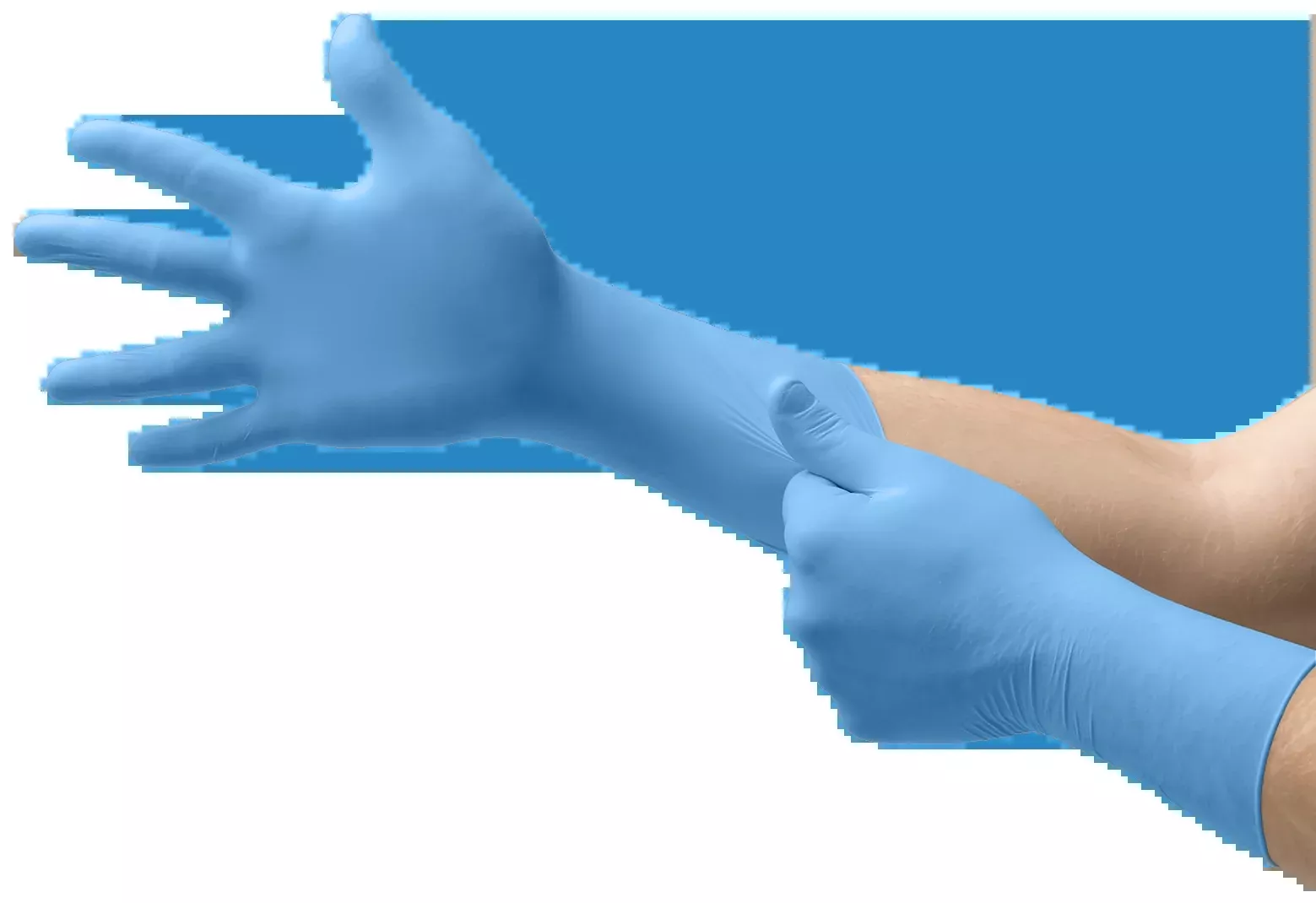 Micro Touch Nitrile E.P. Textured Examination Gloves