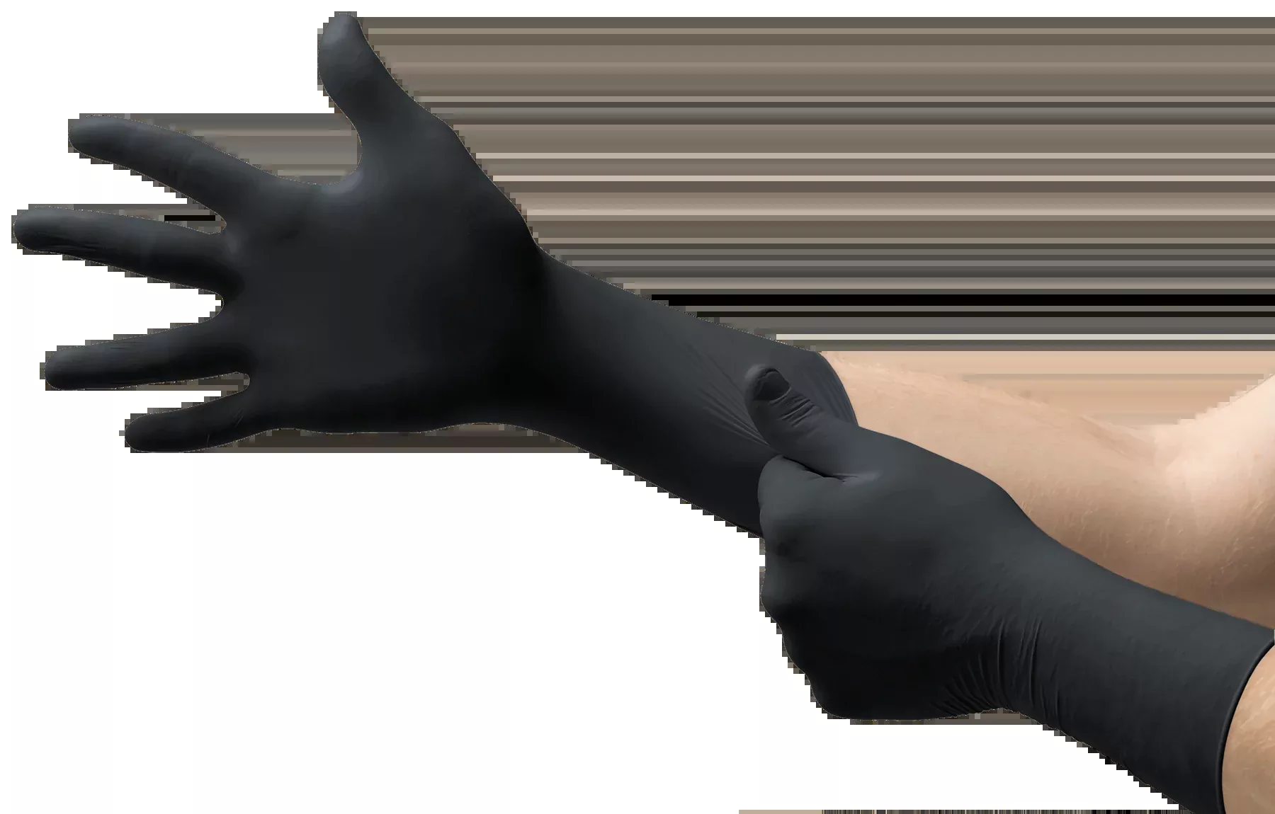 Microflex Midknight Powder Free Nitrile Laboratory Gloves