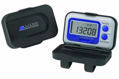Mini Calorie Pedometer with Protective Case