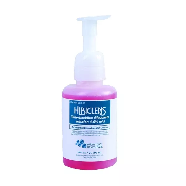 Molnlycke Hibiclens CHG Skin Cleanser: 16 oz, 1 Count