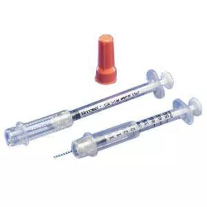 Monoject Insulin Safety Syringe 29G x 1/2", 3/10 mL (100 count)