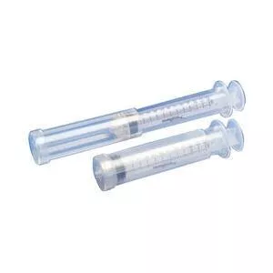Monoject Rigid Pack Syringe with Hypodermic Needle 21G x 1-1/2", 3 mL (100 count)