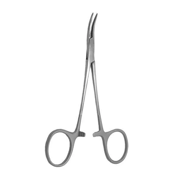 Mosquito Kelly Hemostat Locking Forceps curved 5,5"